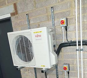 Commercial installation